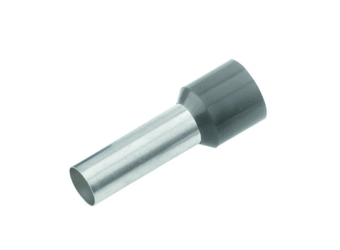 Wire ferrule isolated, 0,75mm², L1=8mm, grey