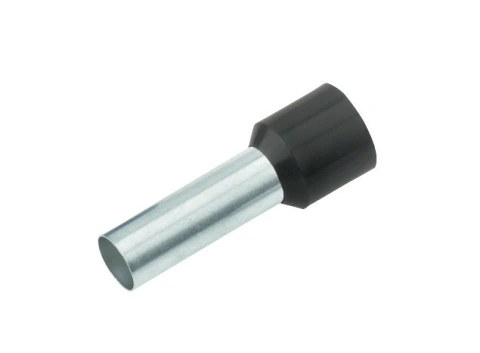 Wire ferrule isolated, 1,5mm², L1=12mm, black