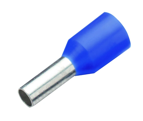Wire ferrule isolated, 2,5mm², L1=8mm, blue