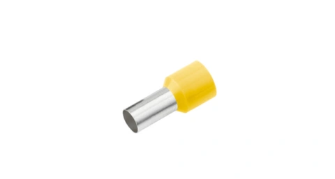 Wire ferrule isolated, 150mm², L1= 32mm, yellow