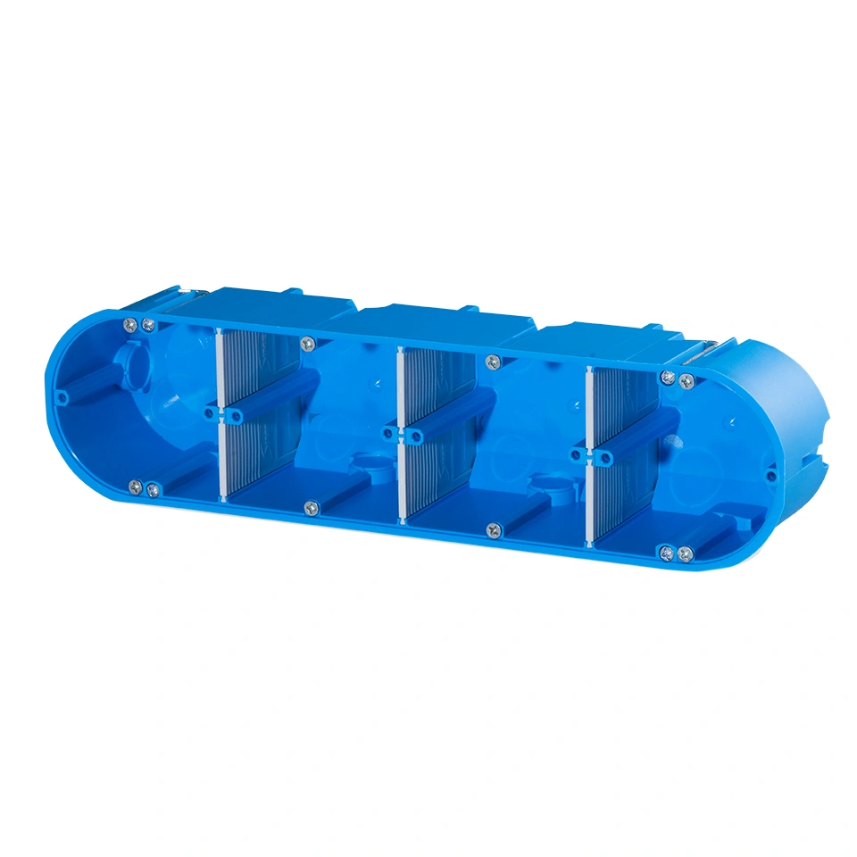 Doză de aparat pentru perete gips carton, cvadruplă