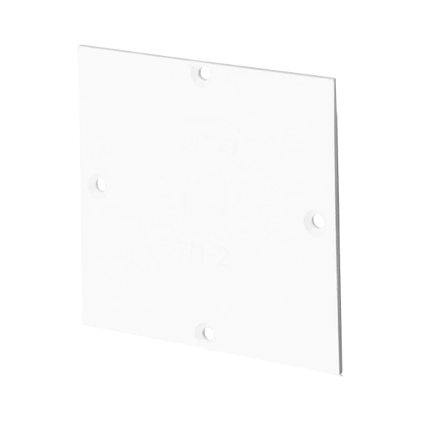 Capac pătrat pentru doze aparat multiple, perete solid