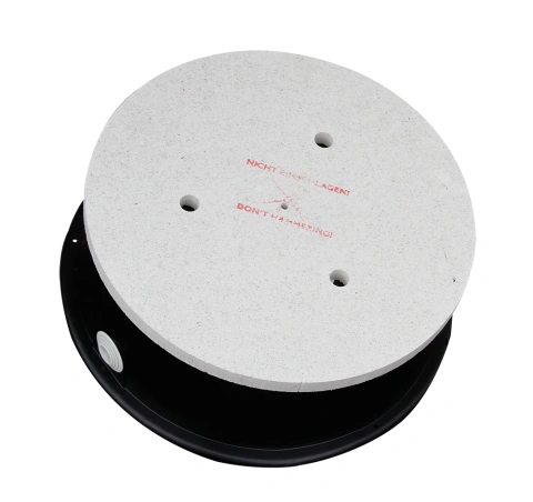 Compact socket Ø 306mm, with 15mm mineral fiberboard