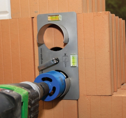Drilling template 82 mm for flush-mounted boxes_4