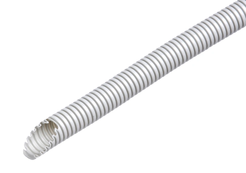 Tub gofrat M50, 320N-light, 25m, gri, fara halogen