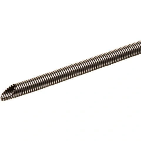 Tub gofrat M25, 750N mediu, 50m, negru, halogenfree