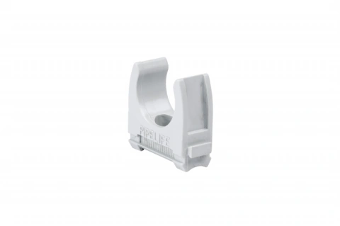 Clemă plastic pt.tub M40, fără halogen, gri, 50buc
