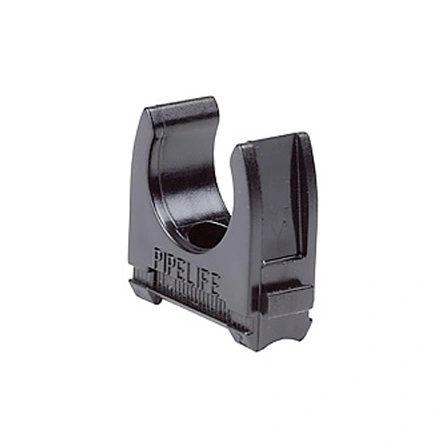 Clemă plastic pt.tub M20mm, fără halogen, negru, 100buc