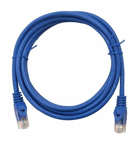 Patchcablu Cat.5e neecranat RJ45 albastru 5m