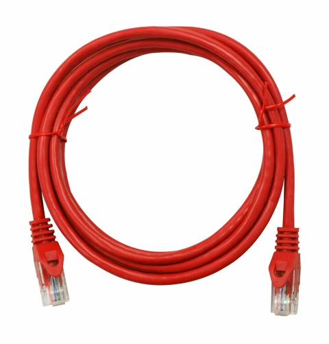 Patchcablu Cat.5e neecranat RJ45 rosu 5m