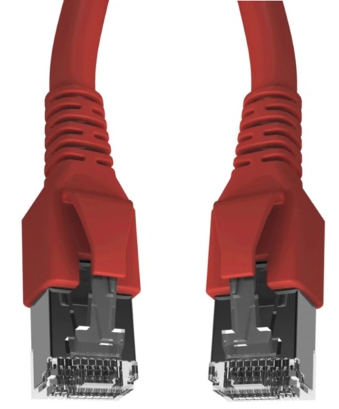 Patchcablu Cat.6a/10GB ecranat RJ45,LS0H,roşu 7m_1