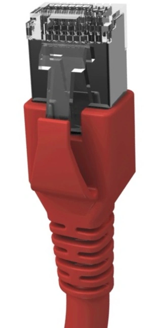 Patchcablu Cat.6a/10GB ecranat RJ45,LS0H,roşu 7m_2