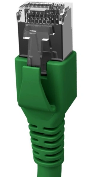 Patchcablu Cat.6a/10GB ecranat RJ45,LS0H,verde 10m_2