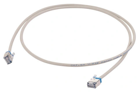 Patchcord SLIM Rotund U/FTP Cat.6a, AWG32, LS0H, gri, 0,15m