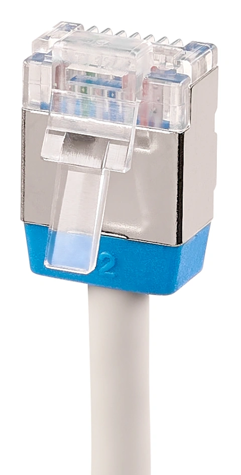 Patchcord SLIM Rotund U/FTP Cat.6a, AWG32, LS0H, gri, 0,15m_2
