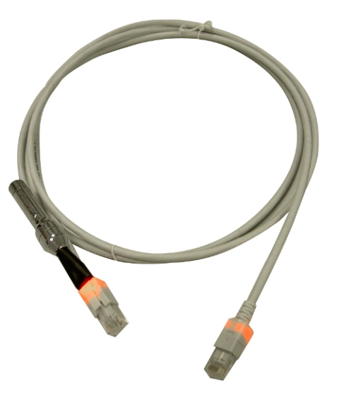 Patchcablu Cat.6 cu LED neecranat RJ45 gri 7m