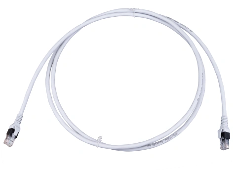 Patchcablu neecranat C6a RJ45U 10 GB, LS0H, gri, 1m