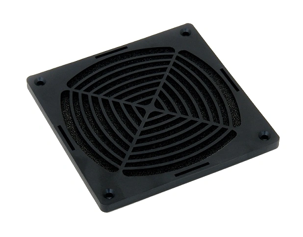 Grilaj+filtru 120x120mm pt. un ventilator