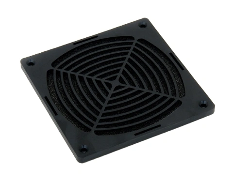 Grilaj+filtru 120x120mm pt. un ventilator