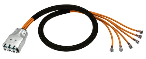 H.D.S. / preLink Trunk system, PoE+, grey, 9.0m