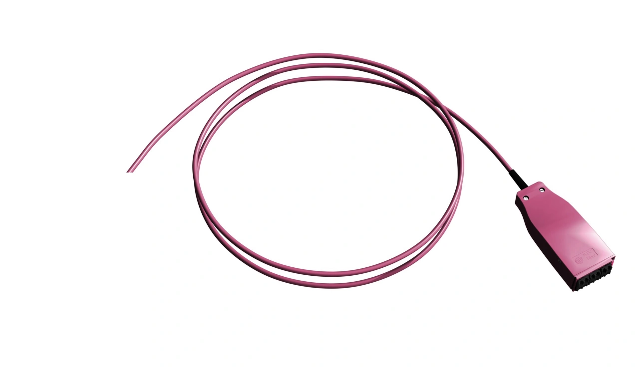 H.D.S. FO-Trunk cable/Pigtail, 12xG50/125 OM4, LCD, 8m