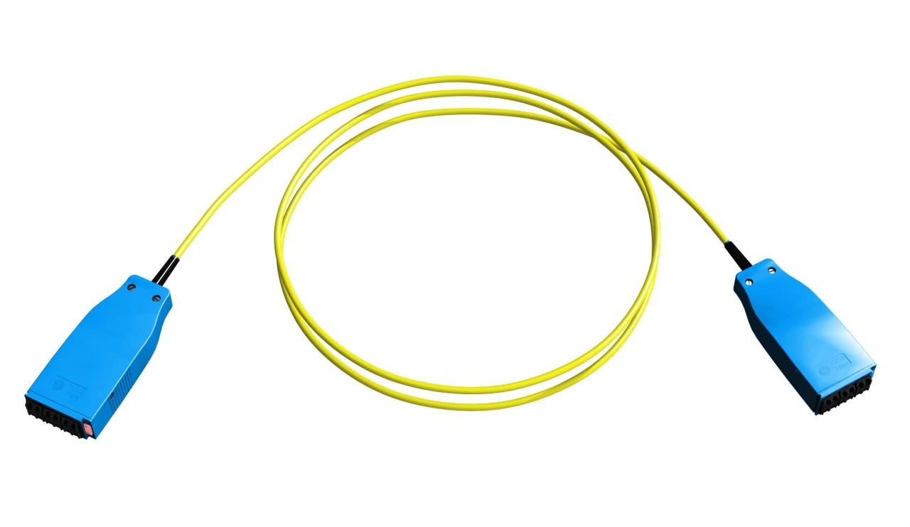 H.D.S. FO-Trunk cable, 12xE09/125 OS2, LC duplex, 14.0m