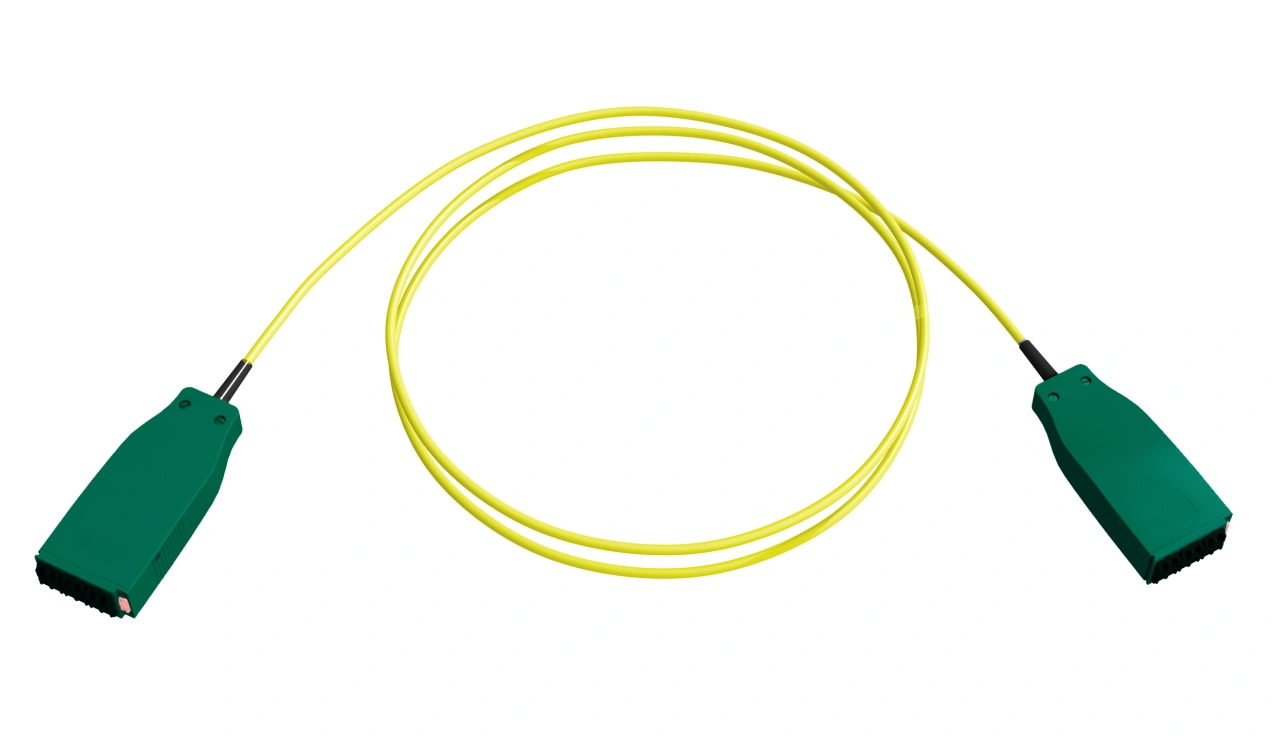 H.D.S. FO-Trunk cable, 12xE09/125 OS2, LC/APC duplex, 9.0m