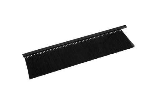 Perie intrare cabluri în rack DW/HSATG,300x70mm,neagră