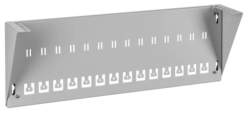 Rack vertical 19'', 2U, RAL7035
