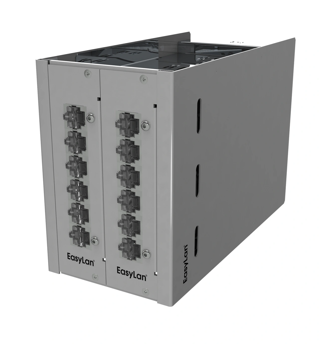 Side Modul Rack (S-MR) 3U7HP, for max. 2x Slot Modules