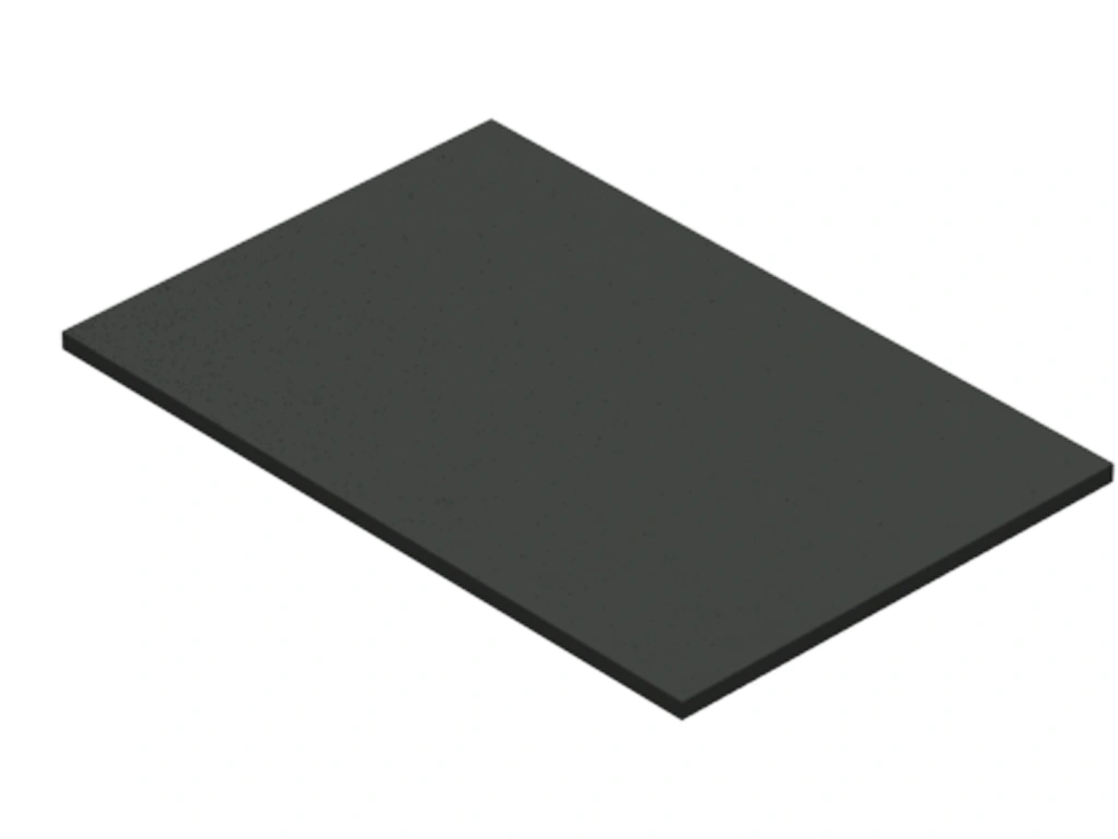 OBO/Ackermann Dummy Plate for Underfloor System, RAL 9005