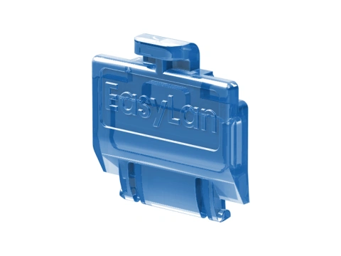 preLink/fixLink Dust Cover Blue (transparent) 50 pcs.