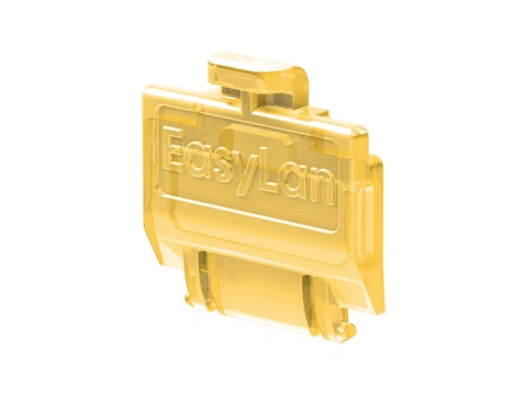 preLink/fixLink Dust Cover Yellow (transparent) 50 pcs.