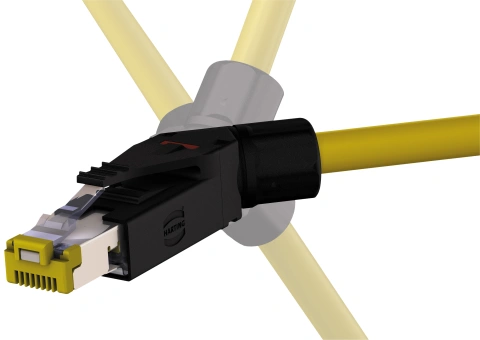 Field Installable RJ45 Plug Shielded Cat.6a 10G