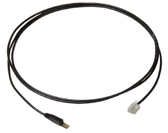 Patch Cord Tera /RJ11/RJ12, 1-Pair, Unshielded, 1m
