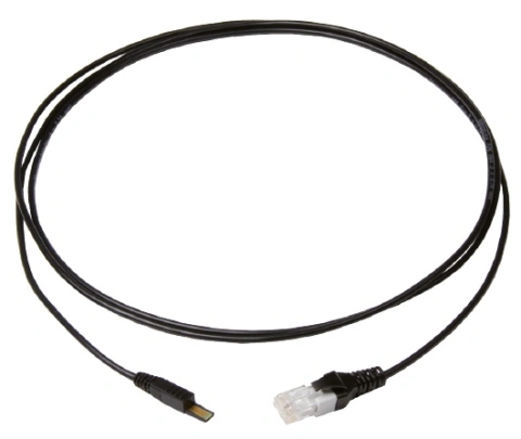 Patch Cord Tera/RJ45, 1-Pair, Unshielded, Gray, 10m