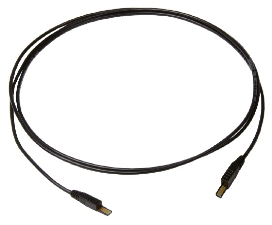Patch Cord Tera/Tera, 1-Pair, Unshielded, Gray, 1m