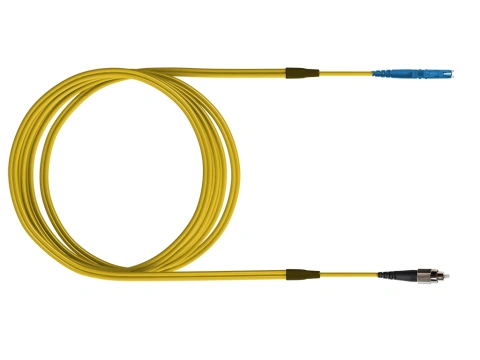 FO Patch Cord, Simplex, E2000/FC-PC, E09/125, OS2, 10m