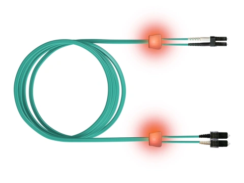 FO LED Patch Cord Premium, Duplex, LCD/SCD, G50/125, OM3, 3m