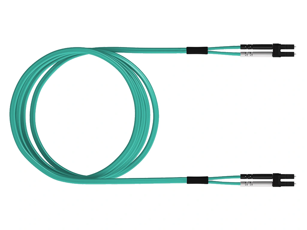 FO Patch Cord Premium, Duplex, LCD/LCD, G50/125, OM3, 2m