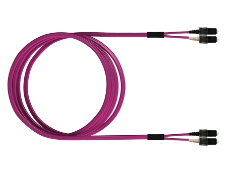 FO Patch Cord Premium, Duplex, SCD/SCD, G50/125 OM4, 2m