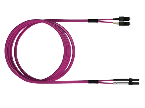 FO Patch Cord Premium, Duplex, LCD/SCD, G50/125, OM4, 3m