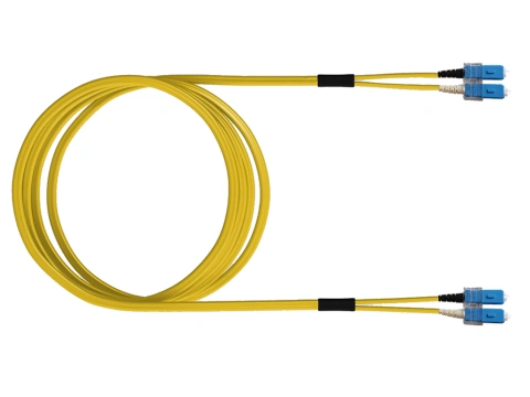 FO Patch Cord Premium, Duplex, SCD/SCD, E09/125 OS2, 1m