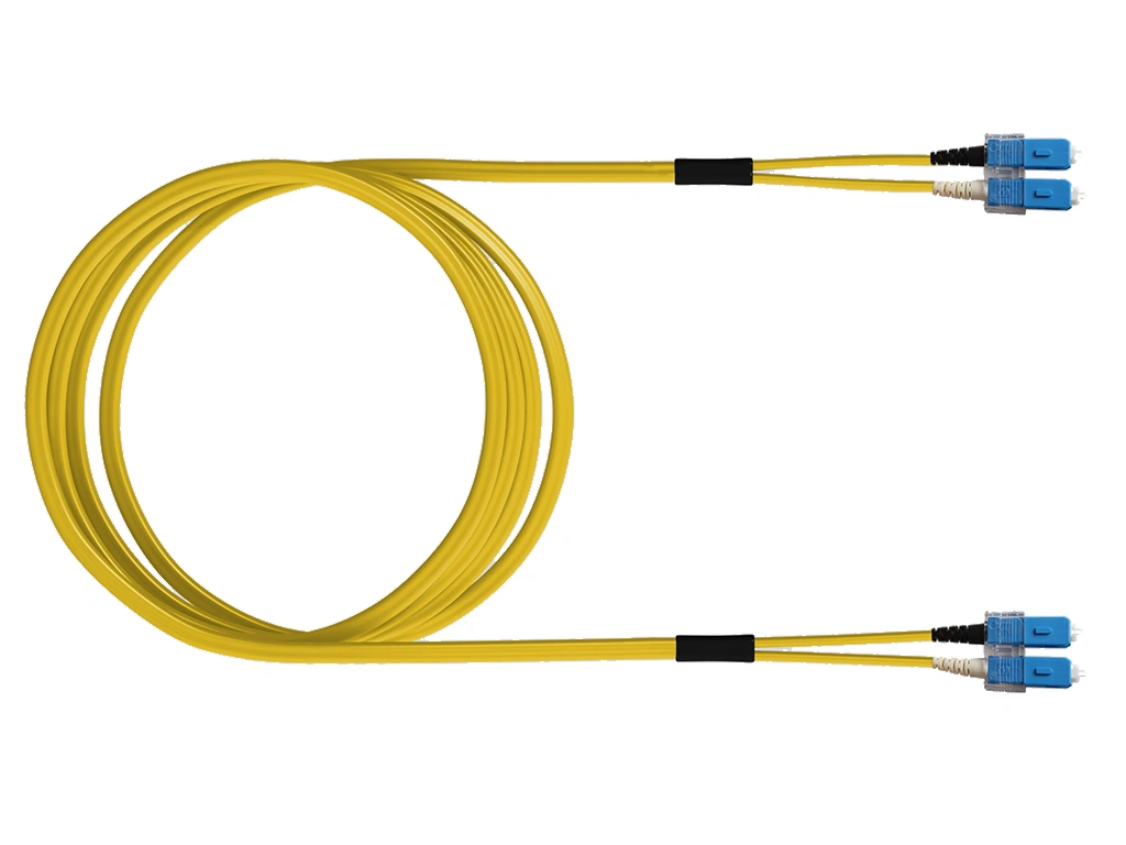 FO Patch Cord Premium, Duplex, SCD/SCD, E09/125 OS2, 2m