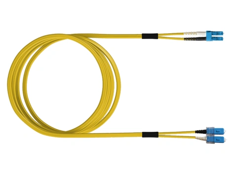 FO Patch Cord Premium, Duplex, LCD/SCD, E09/125, OS2, 10m