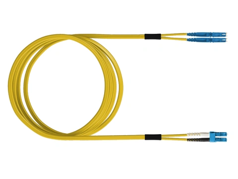FO Patch Cord Premium, Duplex, LCD/E2000, E09/125, OS2, 5m