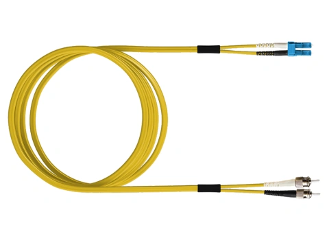 FO Patch Cord Premium, Duplex, LCD/ST, E09/125, OS2, 3m