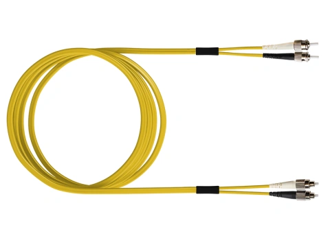 FO Patch Cord Premium, Duplex, ST/FC, E09/125 OS2, 1m