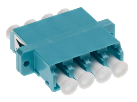Standard LC-Quad Coupling MM Polymer case aqua