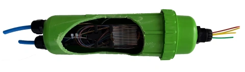 Manșon conex./ramificație 2-FO-termocontractibil,1xM25,2xM20